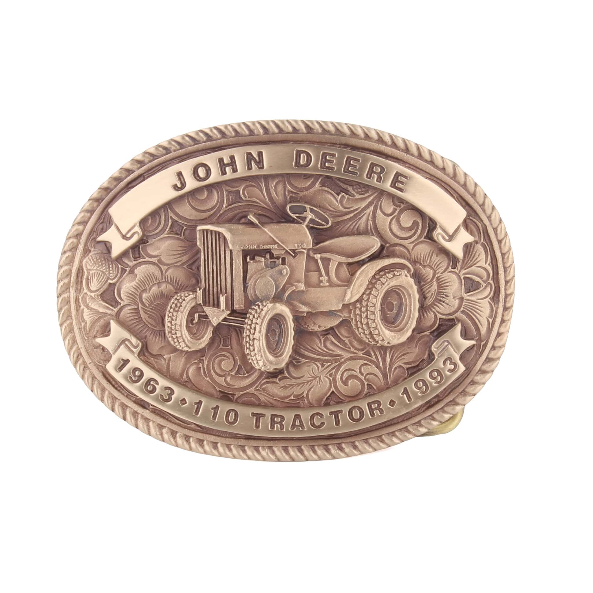 Vintage 1993 John Deere Lawn & Garden Tractor 30th Anniversary Belt Buckle