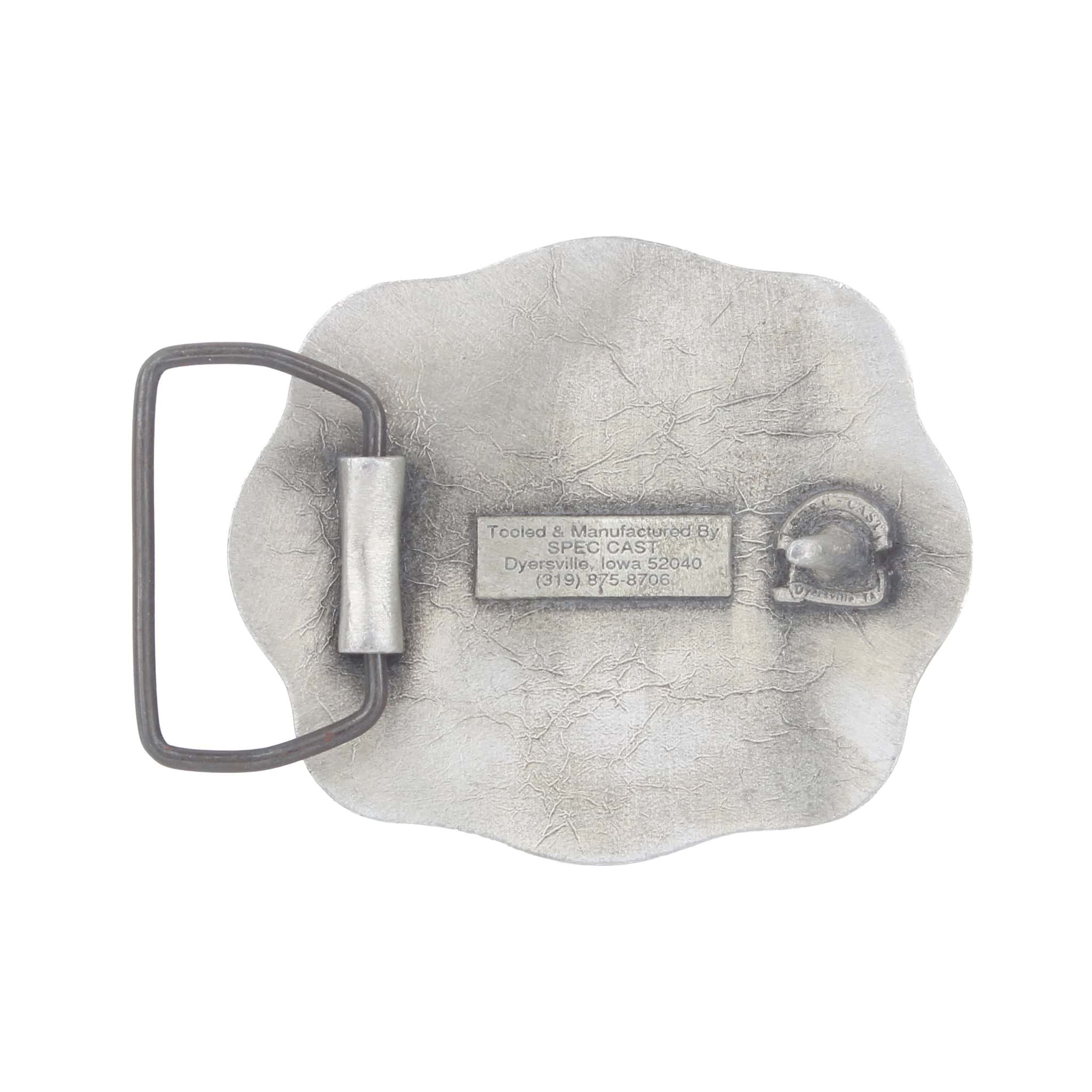 Vintage 1993 Toy Farmer Anniversary Pewter Belt Buckle by SpecCast - Image 2