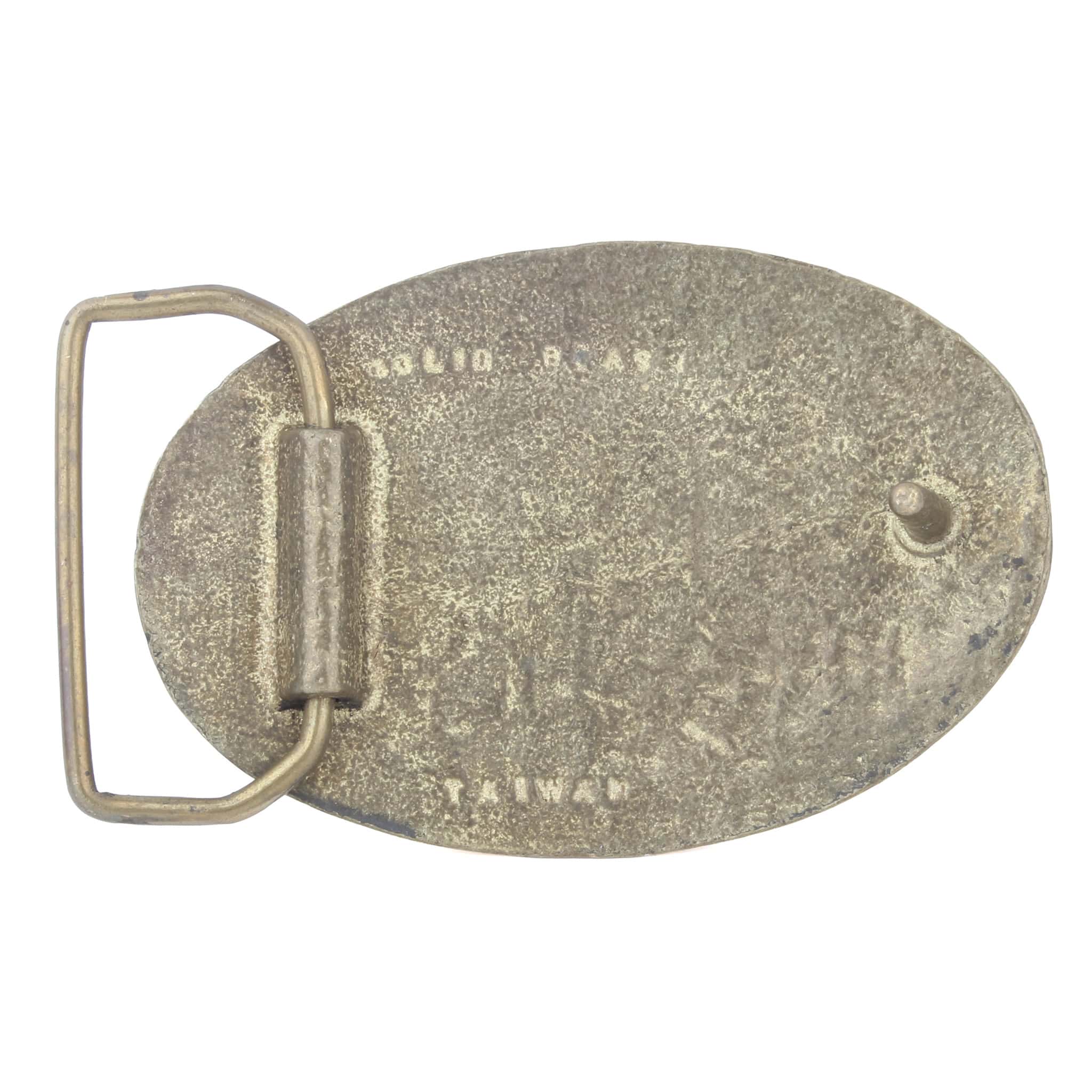 Vintage Arizona Solid Brass Buckle - Image 2