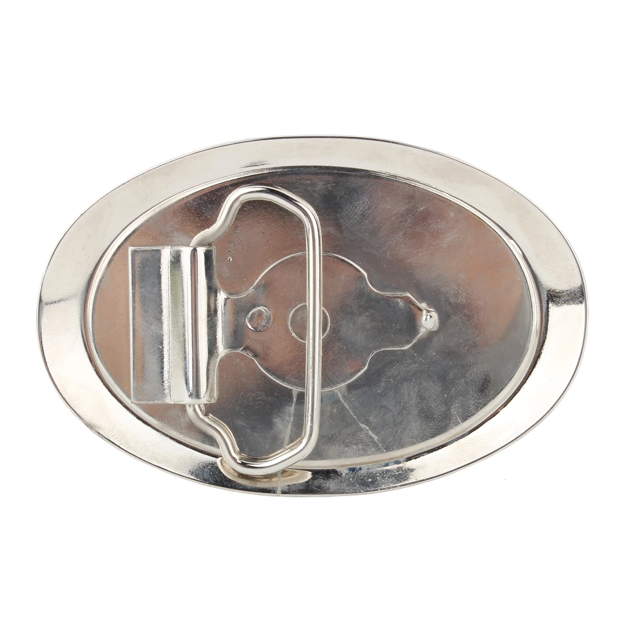 Vintage Case 4994 Tractor Photo Belt Buckle Farm Equipment Sales Inc, Glasgow, Montana - Image 2