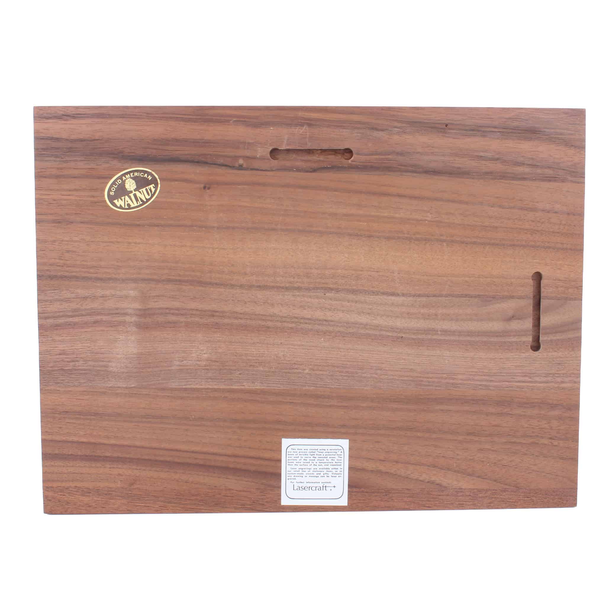 Vintage Case Construction W36 Wheel Loader Lasercraft Walnut Wooden Sign - Image 2