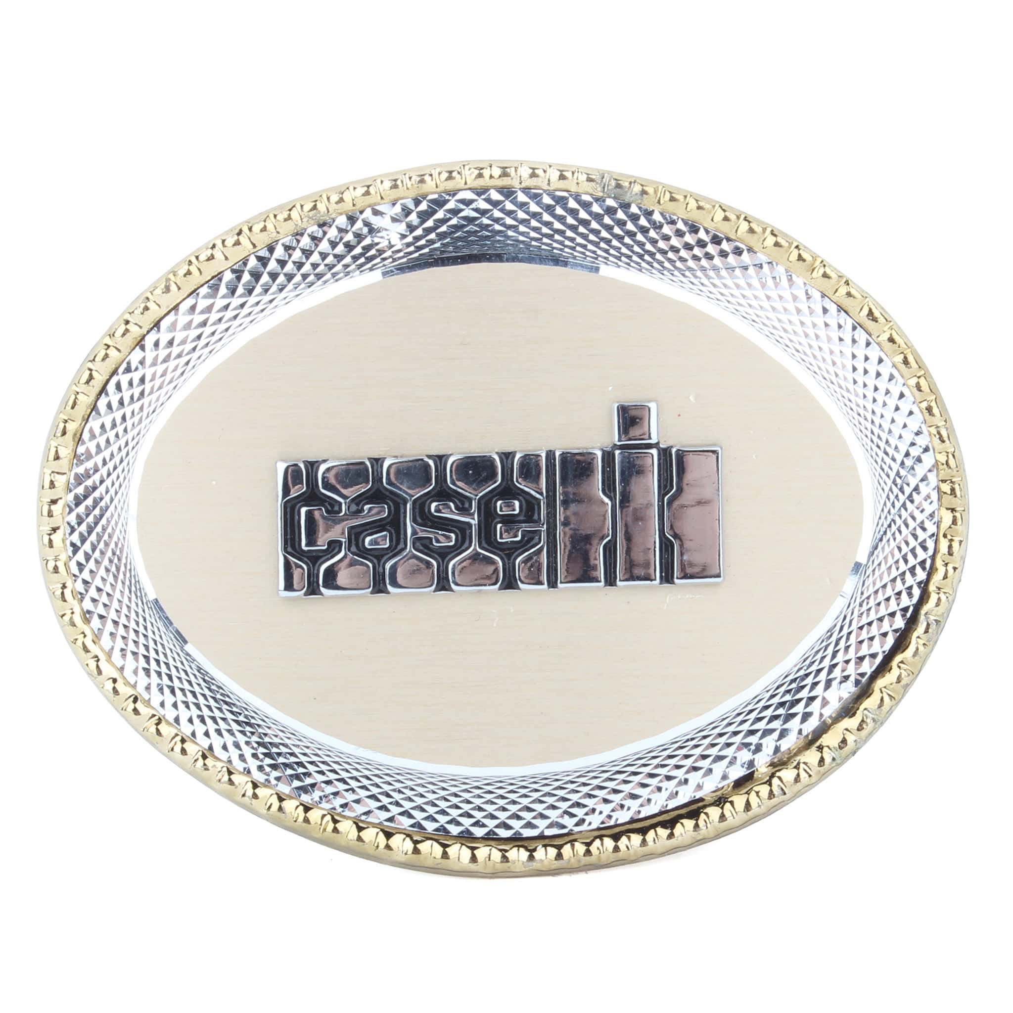 Vintage Case IH Logo Western Style Shiny Belt Buckle by Hoovers