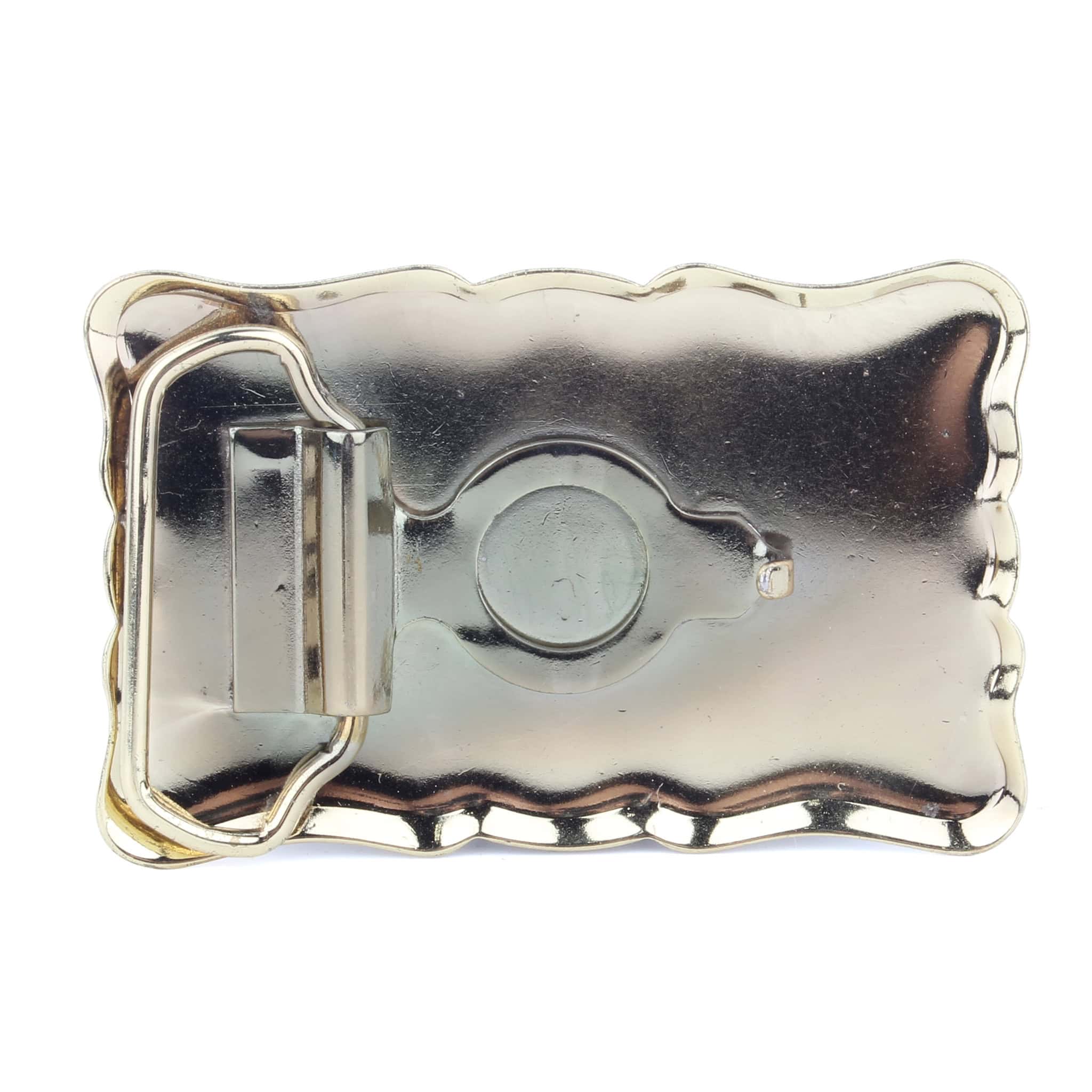 Vintage Case Model L Copper Tractor Belt Buckle - Image 2