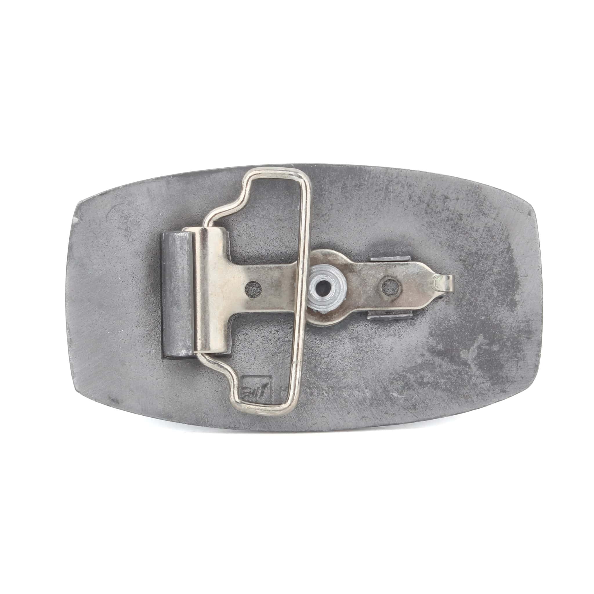 Vintage Hiniker Snow Plows Metal Belt Buckle by Hit Line - Image 2