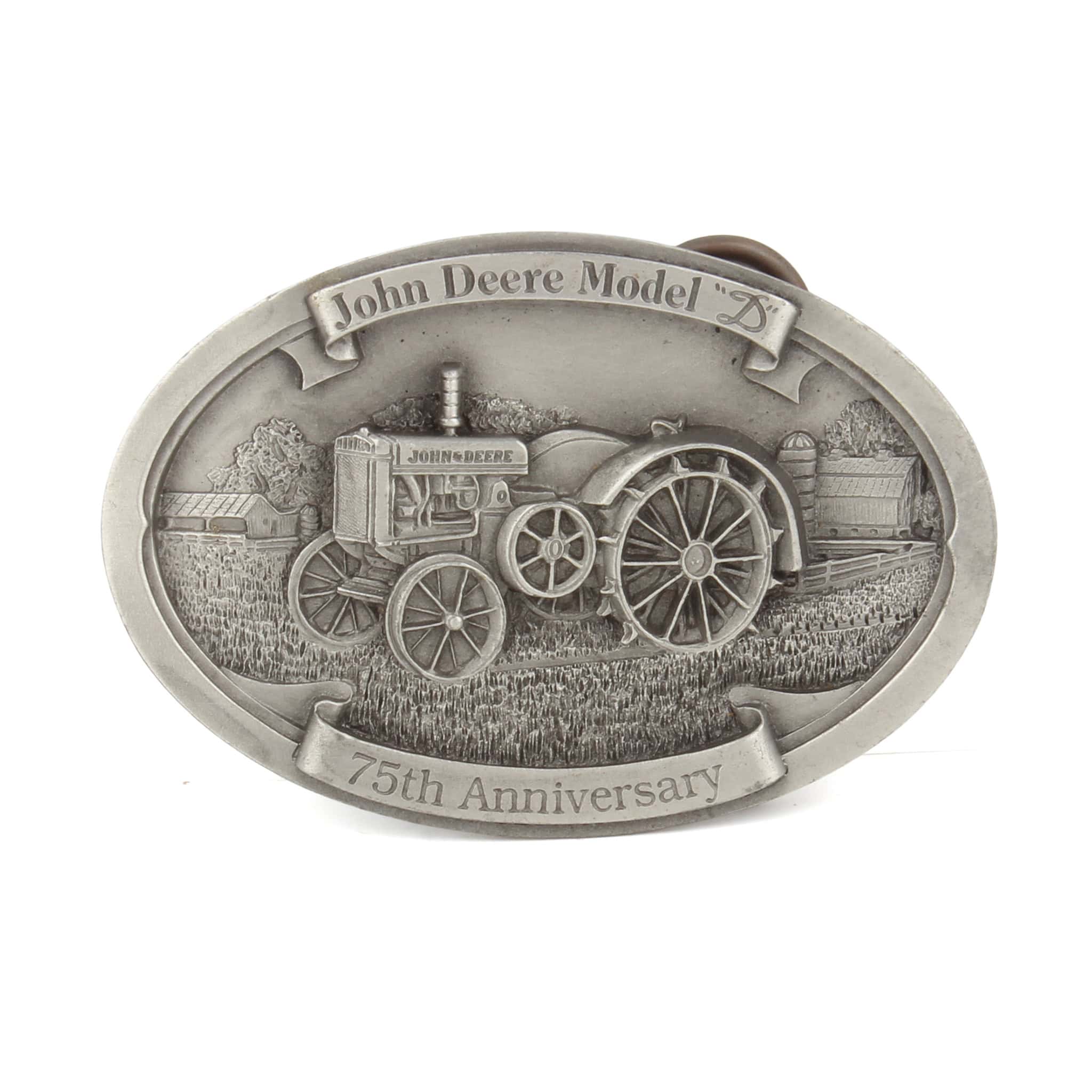 Vintage John Deere 75th Anniversary Model D Tractor LE Belt Buckle