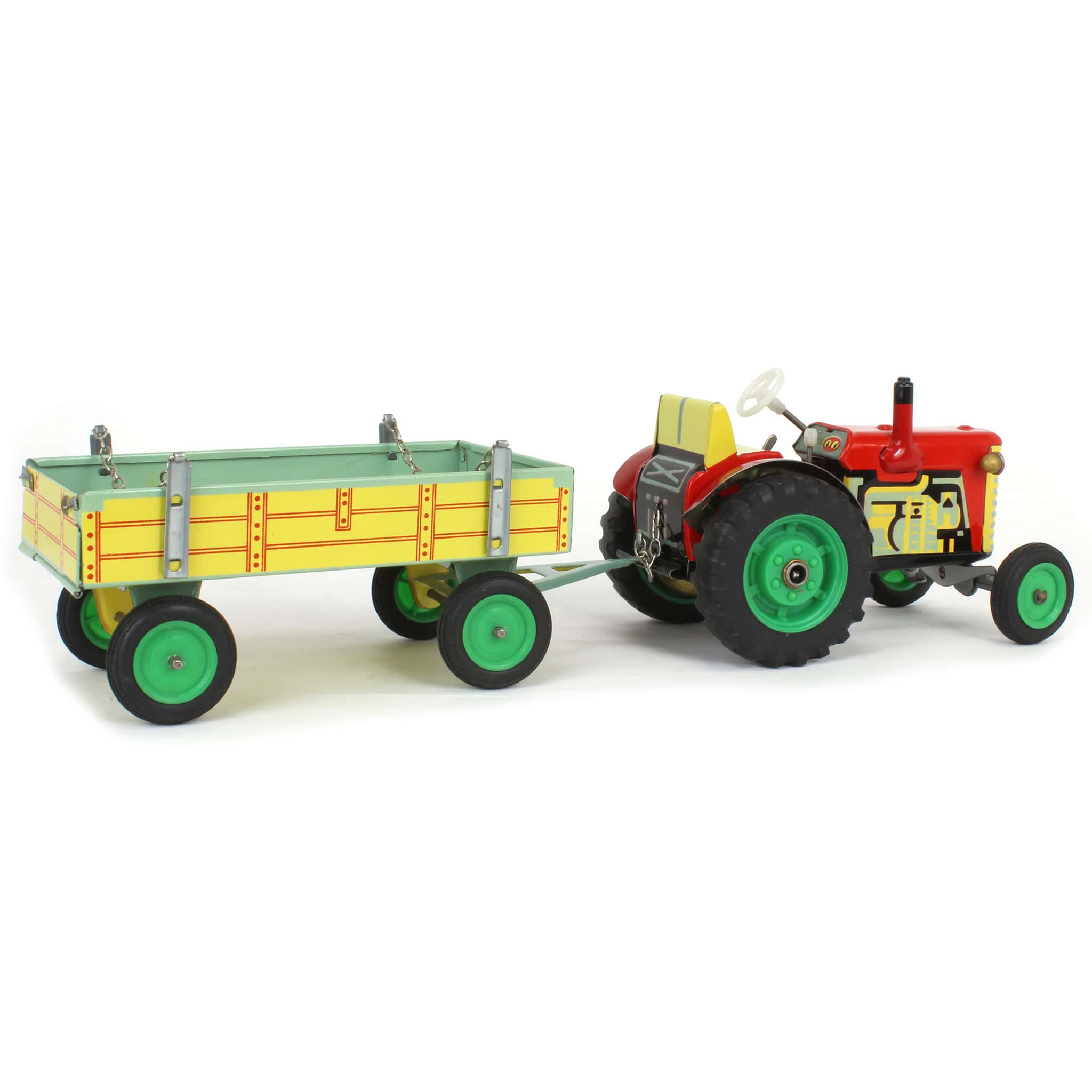 Wind-up Tractor and Trailer - Image 2