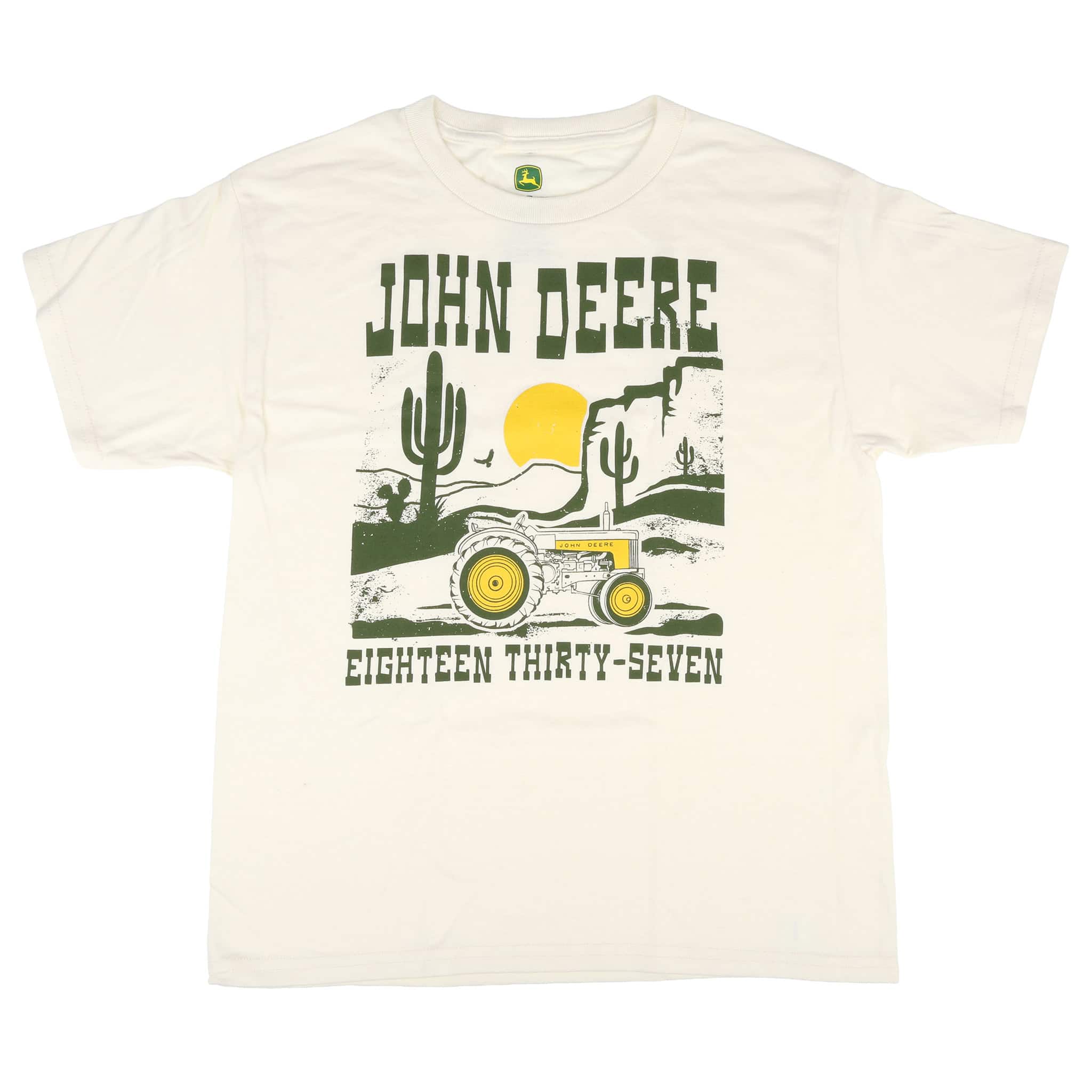 Youth John Deere Eighteen Thirty-Seven Western Style Short Sleeve T-Shirt